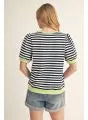 Load image into Gallery viewer, Short Sleeve Striped Top
