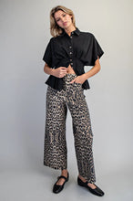 Load image into Gallery viewer, Leopard Straight Leg Pants
