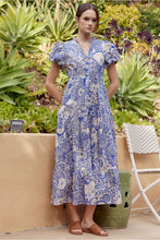 Load image into Gallery viewer, Mixed Print Midi Dress
