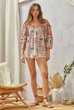 Load image into Gallery viewer, Floral Print Baby Doll Top
