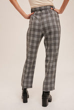 Load image into Gallery viewer, Plaid Trouser Pant
