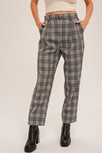 Load image into Gallery viewer, Plaid Trouser Pant
