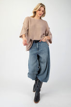 Load image into Gallery viewer, Half Sleeve Lightweight Knit Sweater
