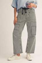 Load image into Gallery viewer, Drawstring Waist  Barrel Pants
