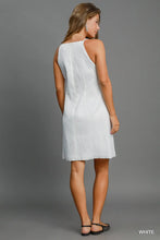 Load image into Gallery viewer, Sleeveless Sparkle Shift Dress
