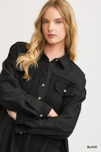 Load image into Gallery viewer, Linen Blend Half Button Down Top
