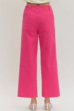 Load image into Gallery viewer, High Rise Wide Leg Cropped Pants
