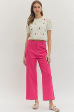 Load image into Gallery viewer, High Rise Wide Leg Cropped Pants
