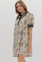 Load image into Gallery viewer, Floral Embroidery Short Sleeve Dress
