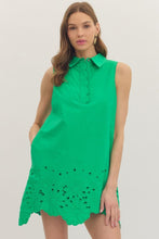 Load image into Gallery viewer, Green Sleeveless Dress
