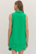 Load image into Gallery viewer, Green Sleeveless Dress
