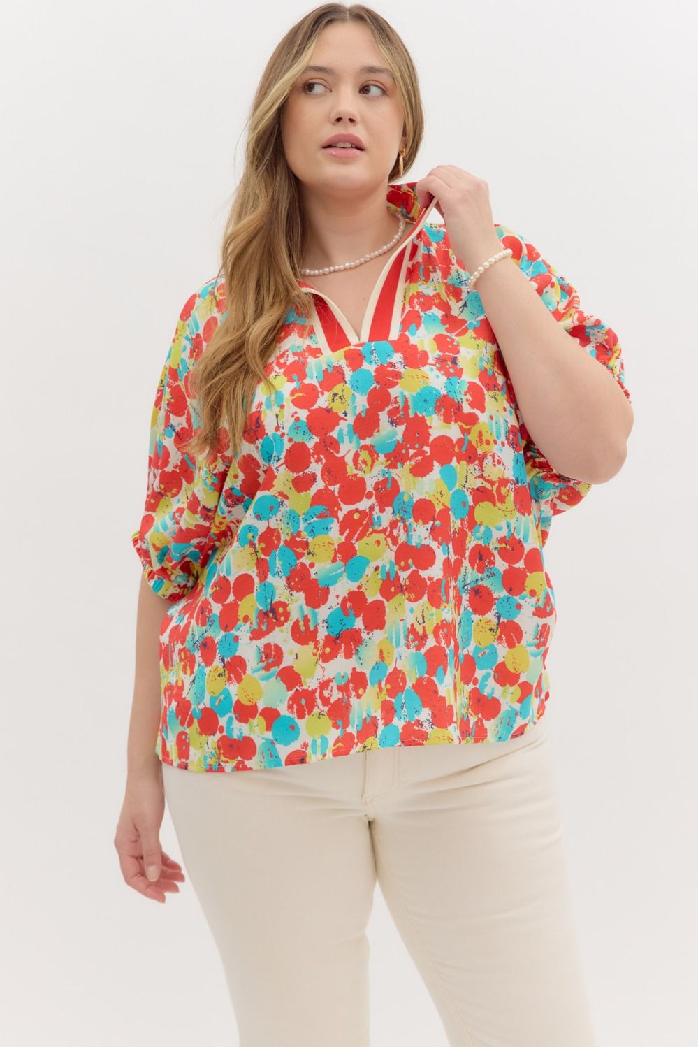 Abstract Print Domain Top