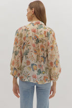 Load image into Gallery viewer, Floral Print  Button Up
