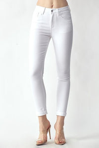 White Five Pocket Jean